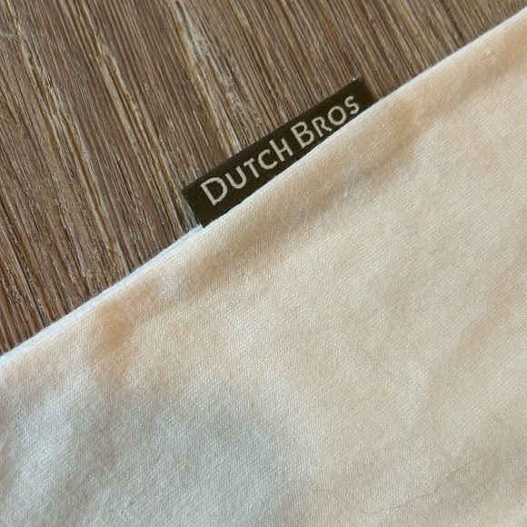 ✌️Dutch Bros Green + Cream Tree small Vintage DB - Picture 2 of 5